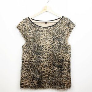Ann Taylor Cheetah Print Blouse